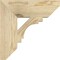 Ekena Millwork Merced Slat Rough Sawn Bracket, Douglas Fir, 4"W x 14"D x 14"H BKT04X14X14MRC06RDF - alternate 4